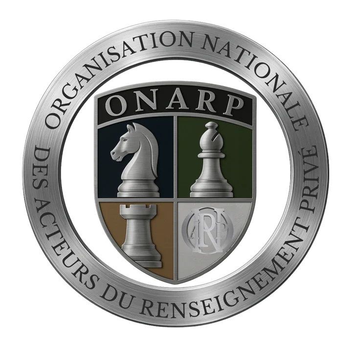 Insigne de l'ONARP, Organisation Nationale des Acteurs du Renseignement Privé